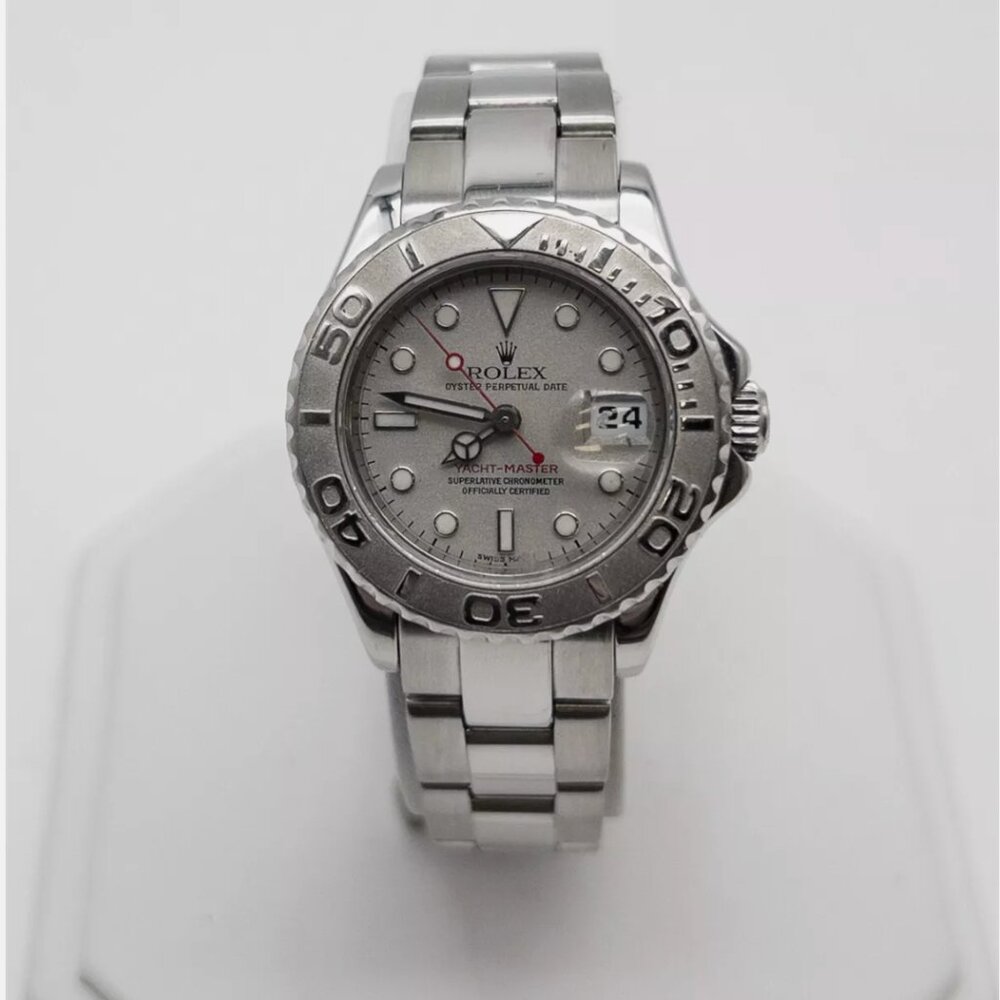 Rolex Ladies Yachtmaster Platinum Watch